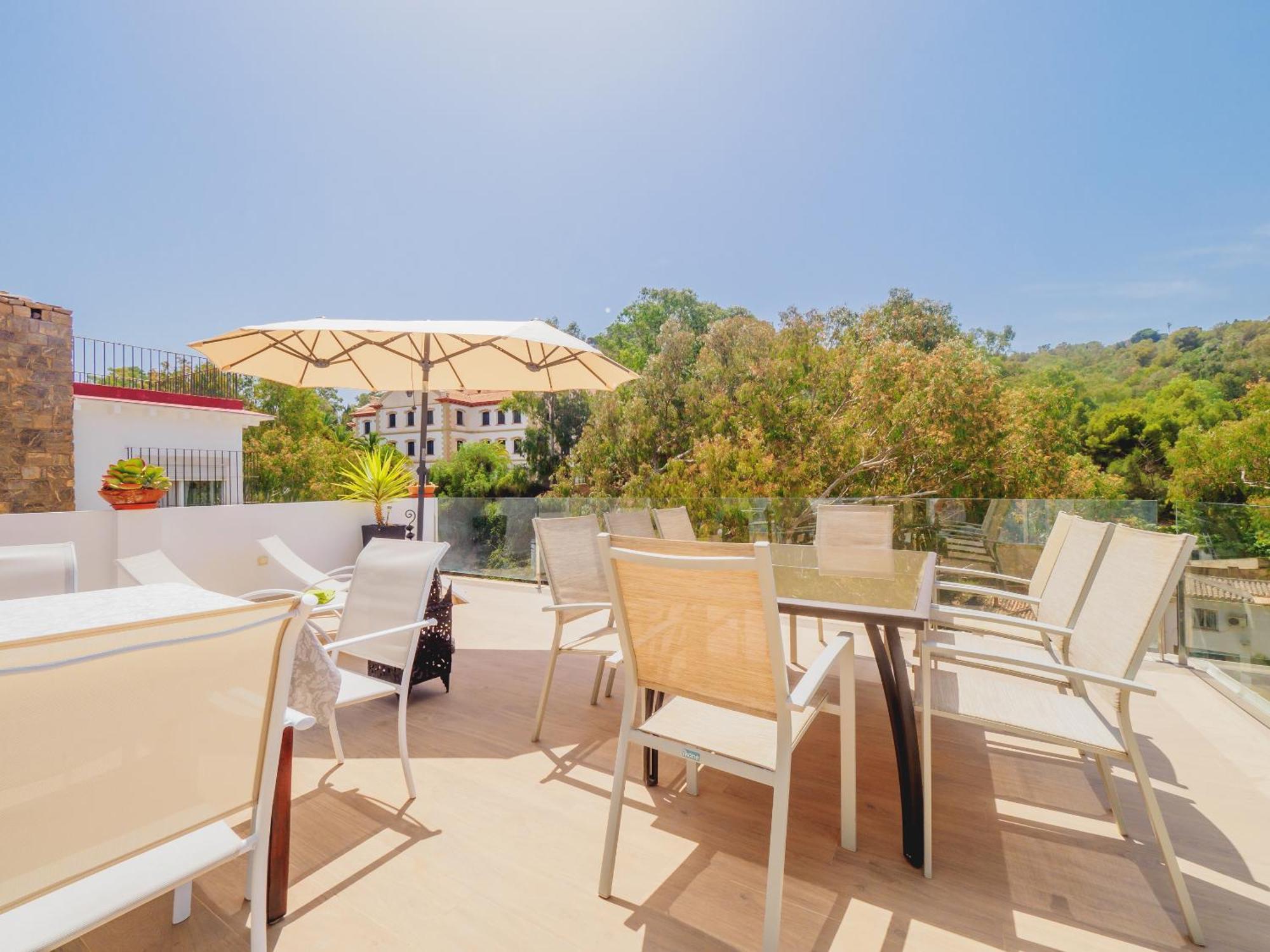 La Villa Del Montecillo Complex Beach And City Apartamentosmalagamanagement Exteriör bild
